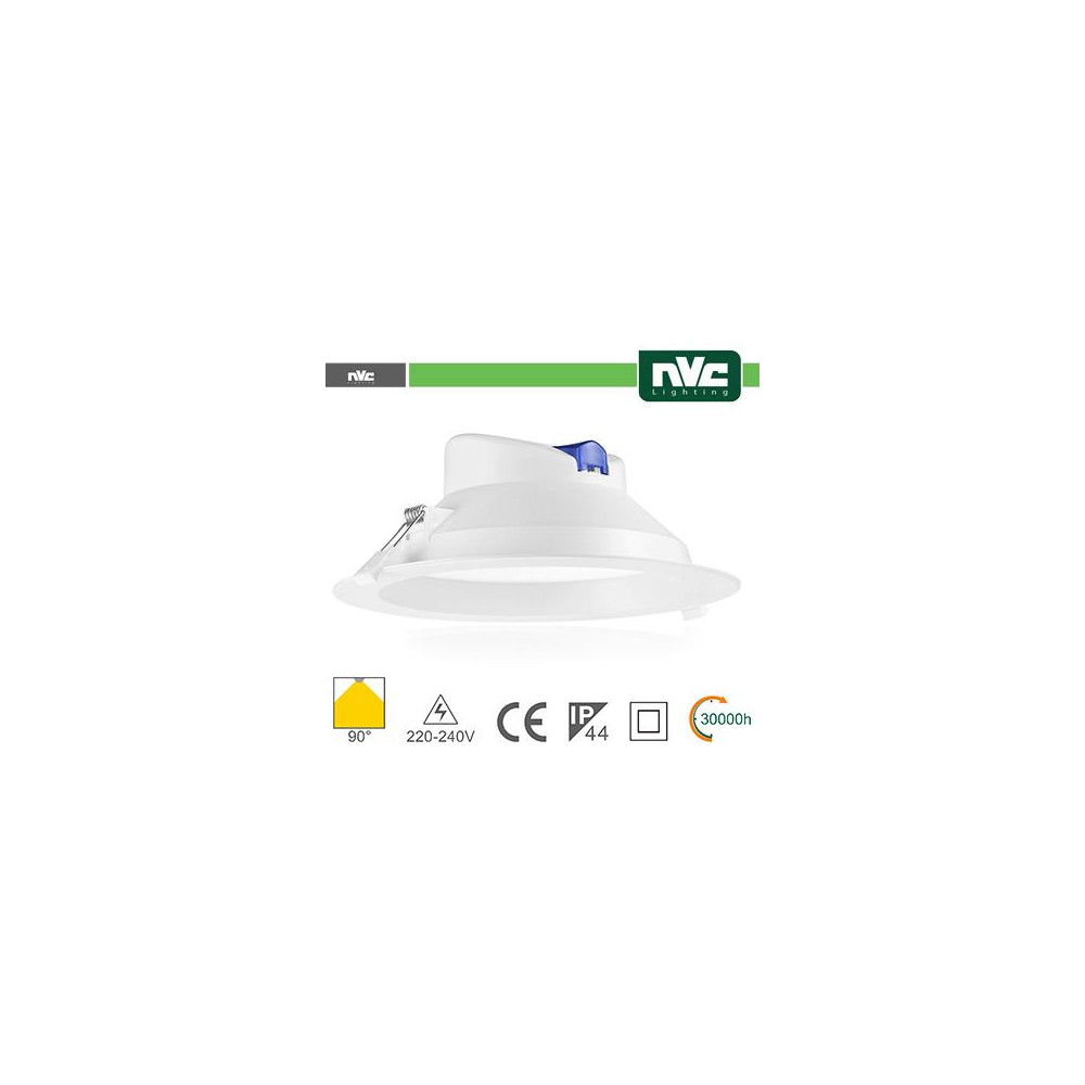 Downlight LED IP44 25W 3000K 2450LM 90º FORO:195-210mm