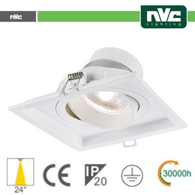 Incasso Multi lampada - 9w (1x9w) 3000k 720lm 24°