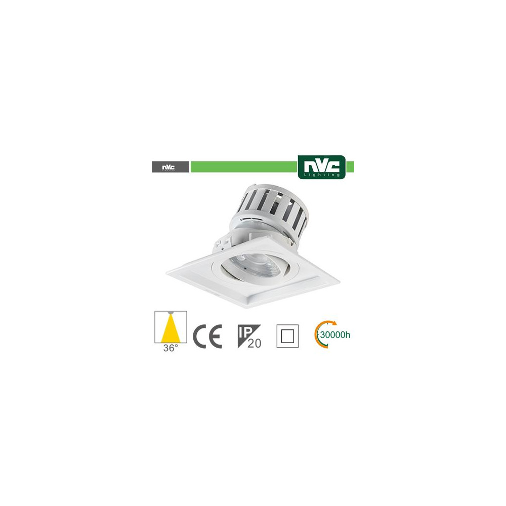 Incasso Multi lampada - 24w(1x24w) 3000k 2140lm 36° PF95