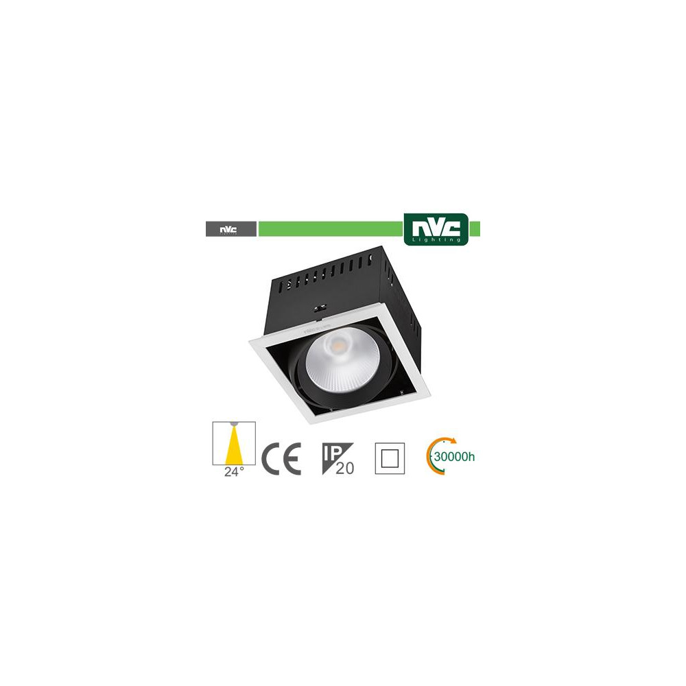 Incasso Multi lampada - 24w(1x24w) 4000k 2100lm24° CRI90