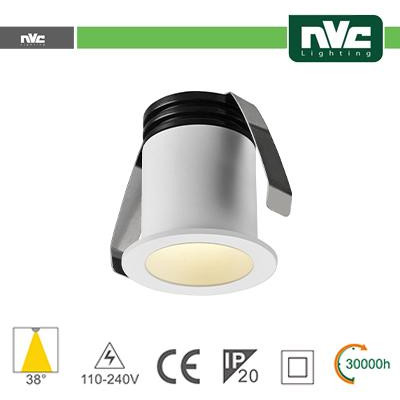 Punto Luce LED 2W 4000K 38° IP20 FORO:35mm