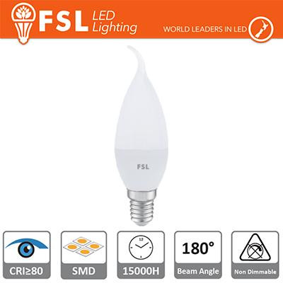 Lampada Colpo di Vento - 5,5W 6500K E14 