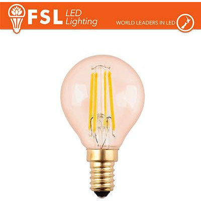 Lampada Sfera Filamento Ambra - 4W 2200K E14 330LM