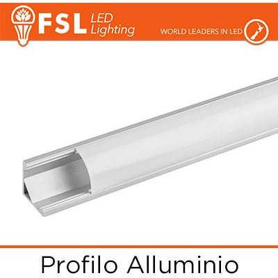 BARRA  ALLUMINIO 6063 - Angolare - 2m SILVER