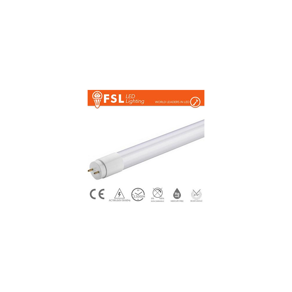 T8 LED Tubo Vetro - 14W 1080LM 3000K 90cm