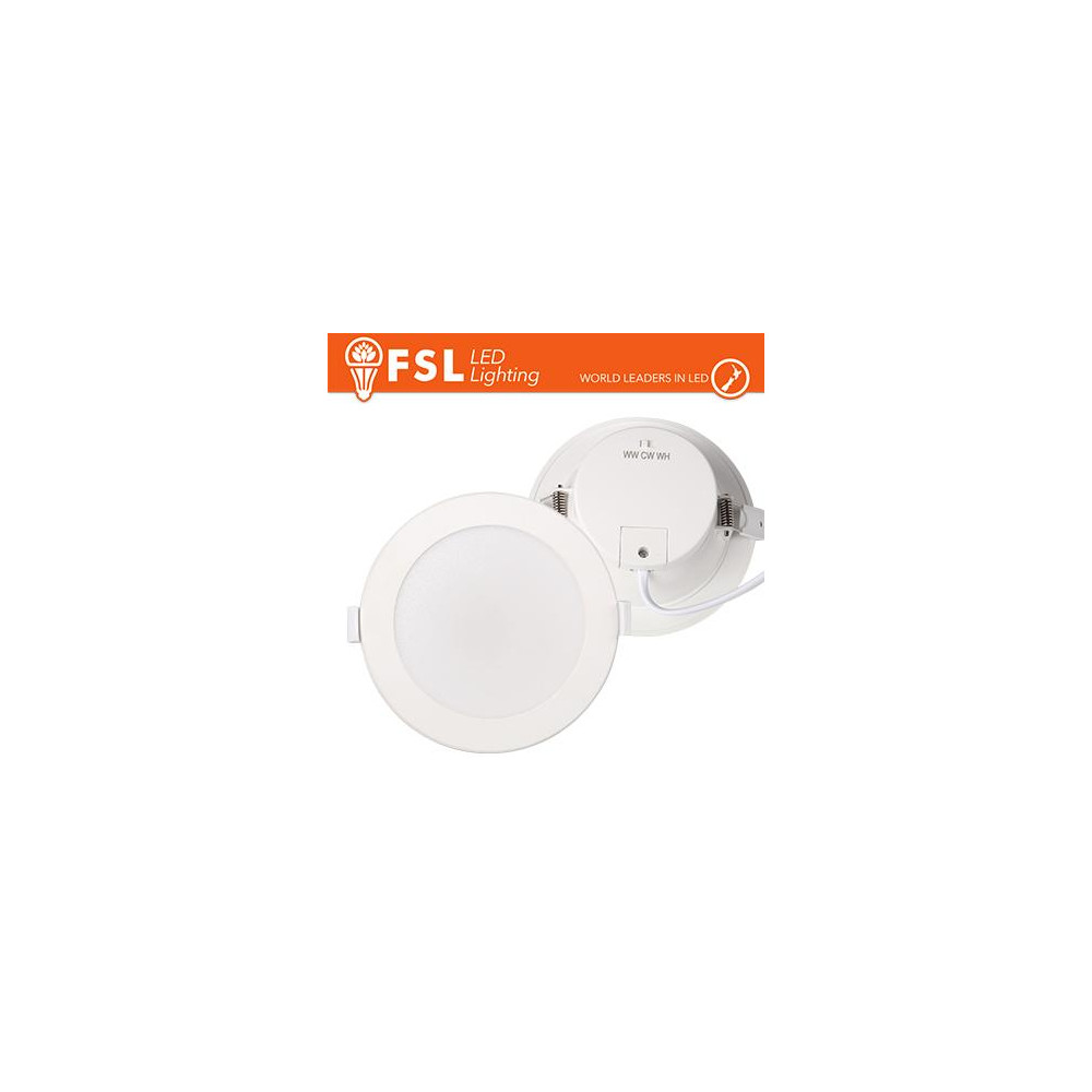 Faretto da incasso 7w 3white 220-240V, FORO:Φ7.5-8.5cm