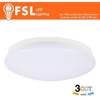 Plafoniera LED 24W Ø364*94mm - 3 in 1 CCT (3000-4000-6500K)