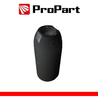 Portalampada E14 2A 250V x cavo 0.5-1.5mm2 40w nero